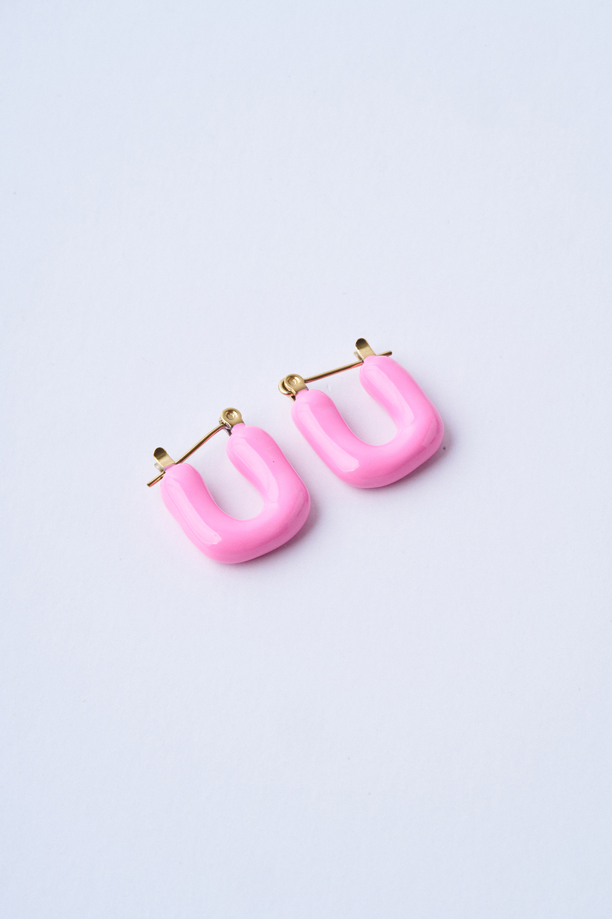 Bright Pink Küpe