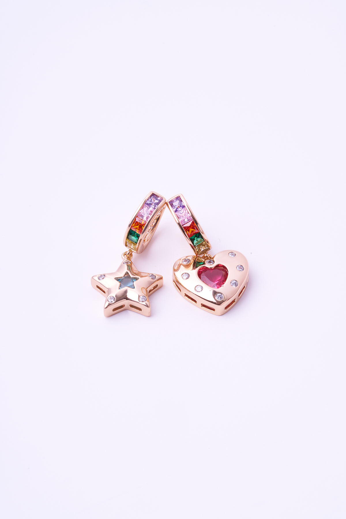 Rainbow Sallantılı Xuping Küpe
